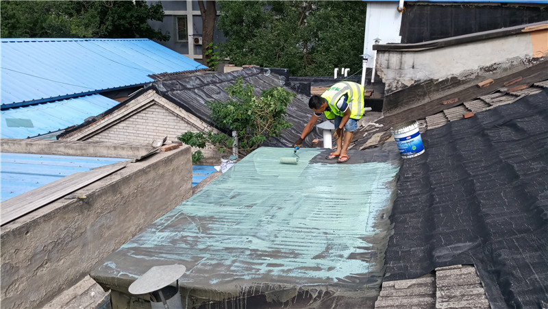 sbs卷材屋面漏水防水維修施工照片 sbs卷材屋面漏水防水維修施工照片